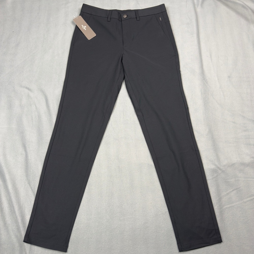 CRZ YOGA Mens Golf 31x34 Black Performance Pants